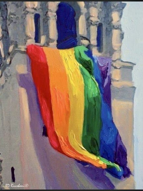 Lgbtq Painting Ideas On Canvas, Pride Painting Ideas On Canvas, Lgbtq Paintings Canvas, Lgbtq Painting, San Diego Art, Balboa Park San Diego, Old Town San Diego, Draw Hands, Flag Painting