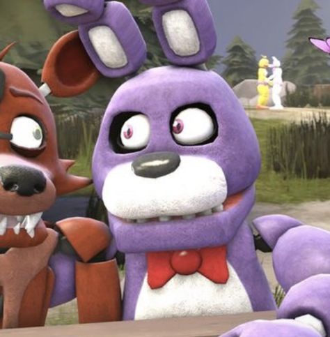 Bonnie And Foxy, Lee Core, Pfp Duo, I Am Number One, Fnaf Pfp, Bonnie Fnaf, Moral Orel, Toy Bonnie, Silly Photos