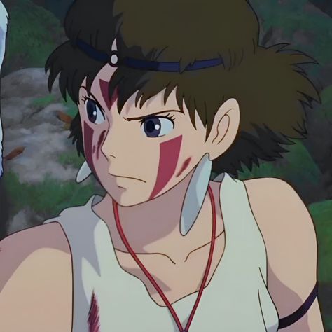 San Princess Mononoke Icon, Pfp Princess, San Mononoke, San Pfp, San Princess Mononoke, Princess Mononoke San, Wolf Princess, Ghibli Characters, Studio Ghibli Films