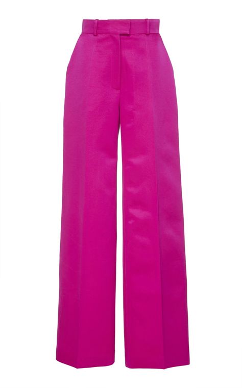 Fushia Pants, Pink Wide Leg Pants, Png Clothes, Martin Grant, Catty Noir, Pantalon Large, Looks Chic, Business Outfits, Global Fashion