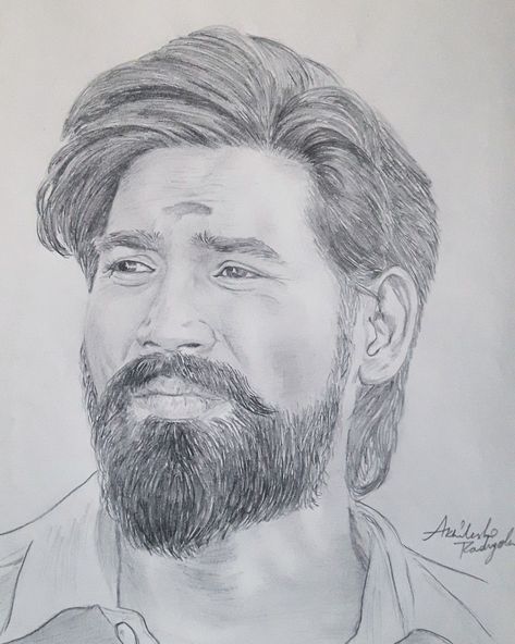 Dhanush Dhanush Sketch, Actor Dhanush, Improve Drawings, Pencil Drawing Images, Sketches Pencil, Mahesh Babu, Art Sketches Pencil, Baby Drawing, Celebrity Drawings