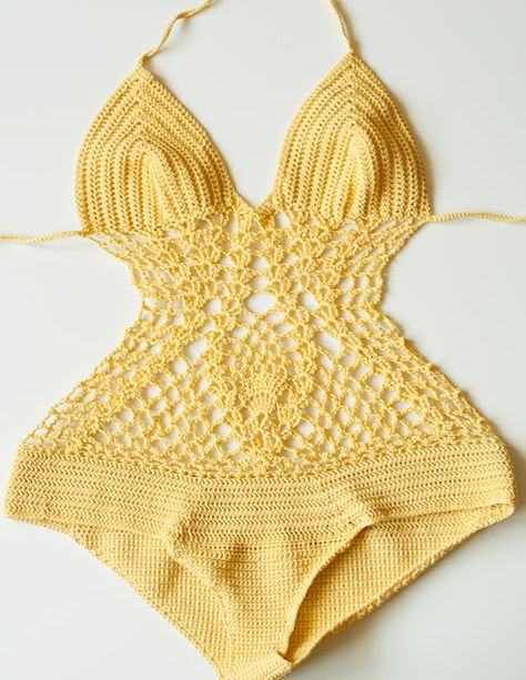 How to turn a fly into an elephant?: Pineapple monokini Crochet Pineapple Top Pattern Free, Crochet Bathing Suit Pattern, Pineapple Crochet Bag Pattern, Monokini Crochet Pattern, Jamaican Crochet Bathing Suit, Crochet Monokini, Bathing Suit Patterns, Crochet Lingerie, Crochet Beach Wear