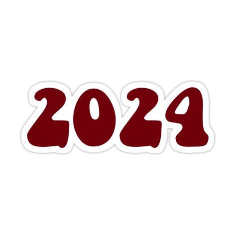 Class Of 2024 !! Sticker by focusonthegood fr 2024 Stickers Aesthetic, 2024 Sticker Design, Vision Board Stickers, Goals Stickers, Senior Hoodies, Class Stickers, Sticker Design Ideas, 2024 Plan, Class Aesthetic