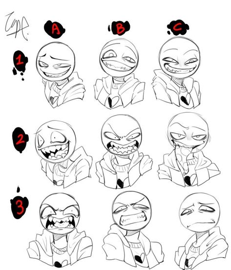 Sadistic Face Drawing, Cocky Character Pose, Yandere Expressions Reference, Yandere Base Pose Reference, Insane Facial Expressions, Sussy Poses For Drawing, Yb Peter Fanart, Yandere Art Base, Gaming Pose Reference Drawing