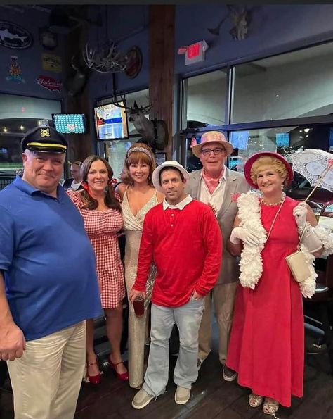 Gilligans Island Costume, Gilligans Island, Gilligan’s Island, Halloween Costume Contest, Group Costumes, Costume Contest, Holiday Fun, Last Night, Happy Halloween