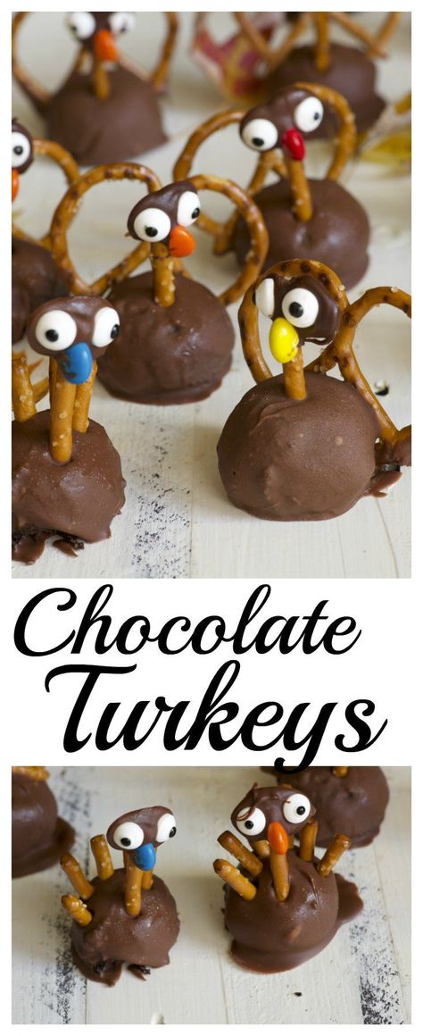 Turkey Oreo Truffles are easy and fun to make. With Oreos and cream cheese covered in milk chocolate everyone can get in on the fun, gobble, gobble. Thanksgiving Truffles, Oreos And Cream Cheese, Thanksgiving Butter, Oreo Turkey, Chocolate Turkey, Oreo Truffles Recipe, Oreo Flavors, Oreo Balls, Truffle Butter