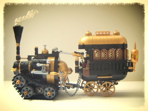 Lego Steampunk, Steampunk Vehicle, Roblox Studio, Lego Jurassic, Lego Lovers, Hunting Party, Lego Board, Lego Vehicles, Lego Military