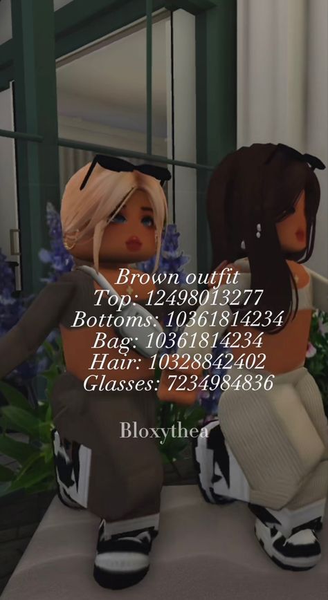 Bloxburg Outfit Codes Bodysuit, Bloxburg Black Vest Code, Outfit Codes Berry Ave Brown Hair, Sleeves Codes For Berry Ave, Berry Avenue Bestie Outfits Codes, Berry Avenue Brown Outfit Codes, Brown Hair Outfit Codes, Barry Avenue Codes Outfit Brown Hair, Bloxburg Nurse Outfit Codes