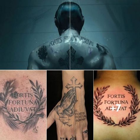 The post What is the Meaning of John Wick’s Tattoo on His Back? appeared first on TattooAdore. Fortis Fortuna Adiuvat Tattoo John Wick, John Wick Tattoo Design, John Wick Tattoo Ideas, Fortis Fortuna Adiuvat Tattoo, John Wick Art, John Week, Mob Tattoo, John Wick Tattoo, Ballerina Tattoo