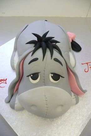 Eeyore Cake, Tårta Design, Cake Magic, Winnie The Pooh Cake, Cake Wrecks, Animal Cakes, Magic Cake, Gateaux Cake, Character Cakes