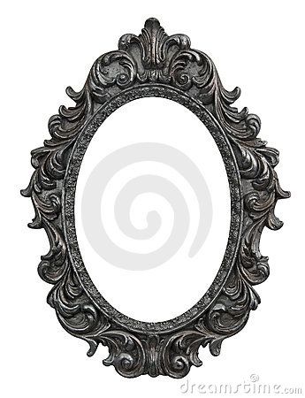 Fancy Photo Frames, Gothic Mirror, Framed Tattoo, Lantern Art, Victorian Frame, Baroque Frames, Gothic Furniture, Old Mirror, Overlays Instagram