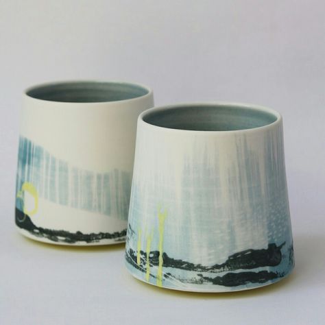 Clay Paint, Raku Pottery, Cambridge, Contemporary Art, Glaze, Vase, Ceramics, Tableware, Art