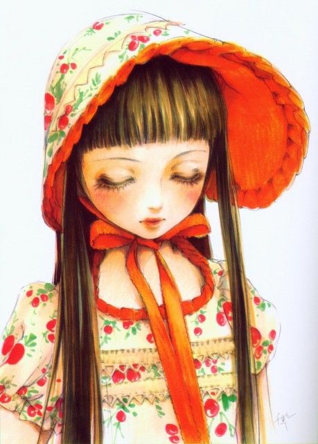 Chigusa: Lovely Doll -1 - Minitokyo Kawaii Graphics, All Out Anime, Bright Eyes, Ethereal Art, Girls Illustration, Spring 2024, 그림 그리기, Pretty Art, Cute Icons