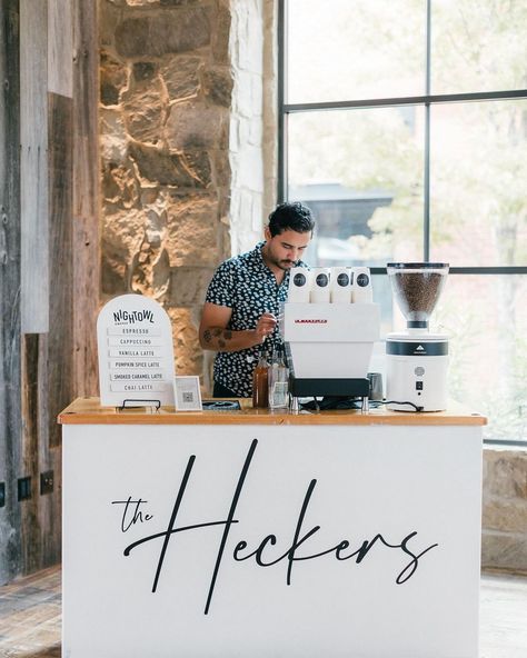 EVENT + WEDDING PLANNER (@wanderingeventsdfw) • Instagram photos and videos Coffee Bar Event Ideas, Coffee Cart Wedding, Event Coffee Bar, Coffee Bar Event, Coffee Bar Wedding, Bar Events, Market Booth, Coffee Cart, Bar Wedding