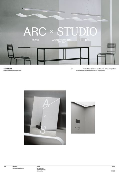 Architectural studio branding ⎯ ©ARCSTUDIO on Behance Architecture Studio Brand Identity, Architect Brand Identity, Architecture Studio Branding, Architectural Branding, Architect Branding, Architecture Branding, Lucas Lima, Manual Design, Architecture Company