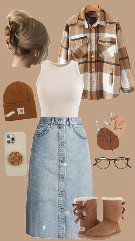 Cute Outfits For Church Jeans, Girly Outfits With Pants, Baptist Outfits Woman Clothing, Christian Winter Outfits, Outfits To Wear In Scotland, Classy Autumn Outfits, Skirt Outfits For Short Women, Modest Outfit Inspo Summer, Church Fits With Jeans