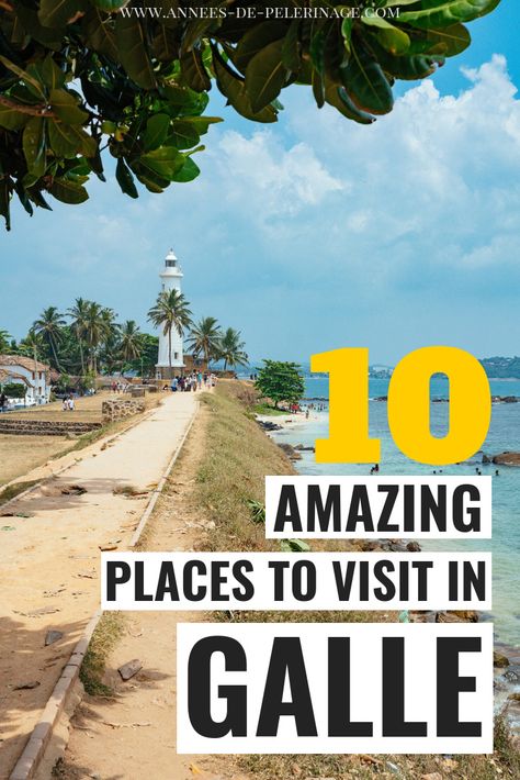 The 10 best things to do in Galle, Sri Lanka. Everything you need to know to plan your visit to the amazing UNESCO World Heritage Site Dutch Fort Galle. What to see, where to eat and where to stay - this little Galle travel guide has all the answers. Click for more. #travel #srilanka #traveltips #travelguide #explore #wanderlust #asia Shanghai China Travel, Sri Lanka Itinerary, Galle Sri Lanka, China Travel Guide, Empire Ottoman, Sri Lanka Travel, Destination Ideas, Travel Destinations Asia, Asia Travel Guide