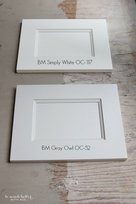 Bm Simply White, Budget Kitchen Remodel, New Kitchen Cabinets, Kitchen Cabinets Makeover, Gray Owl, Simply White, Kitchen Hardware, Diy Kitchen Cabinets, Kitchen Remodeling Projects