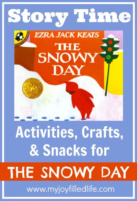 The Snowy Day Story Time Activities Story Time Activities, The Snowy Day Book, Snacks To Go, The Snowy Day, Ezra Jack Keats, Jon Klassen, Oliver Jeffers, First Snowfall, Crafts And Activities For Kids