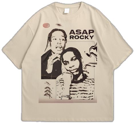 Asap Rocky Album Cover, Asap Rocky Shirt, Long Live Asap, Typography Shirt Design, Asap Rocky, Basic Fits, Birthday List, Long Live, Diy Shirt