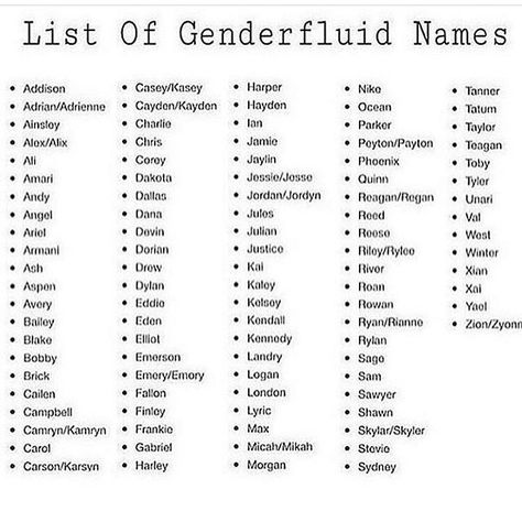 List of gender fluid names Good Gender Neutral Names, Gender Neutral Language, Gender Neutral Character Names, Names Gender Fluid, Gender Fluid Name Ideas, Gender Fluid Drawings, Aesthetic Gender Neutral Names, Gender Names Neutral, Cool Gender Neutral Names