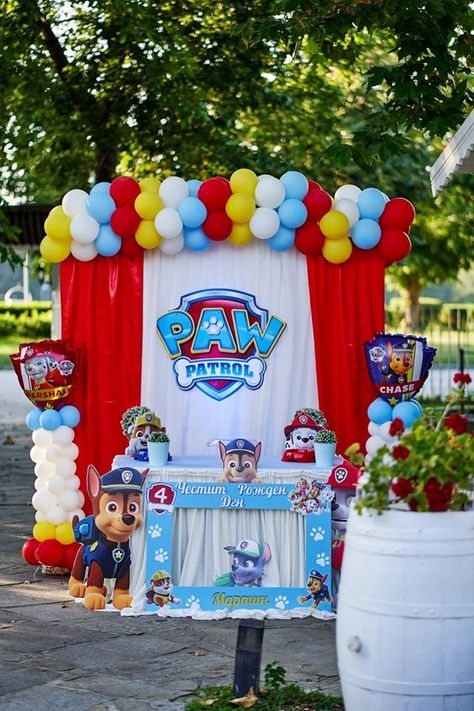 Paw Patrol Decorations Birthdays, Paw Patrol Theme Party, Animal Rescue Fundraising, Paw Patrol Theme, Paw Patrol Birthday Decorations, Paw Patrol Party Decorations, Paw Patrol Birthday Theme, Paw Patrol Decorations, Paw Party