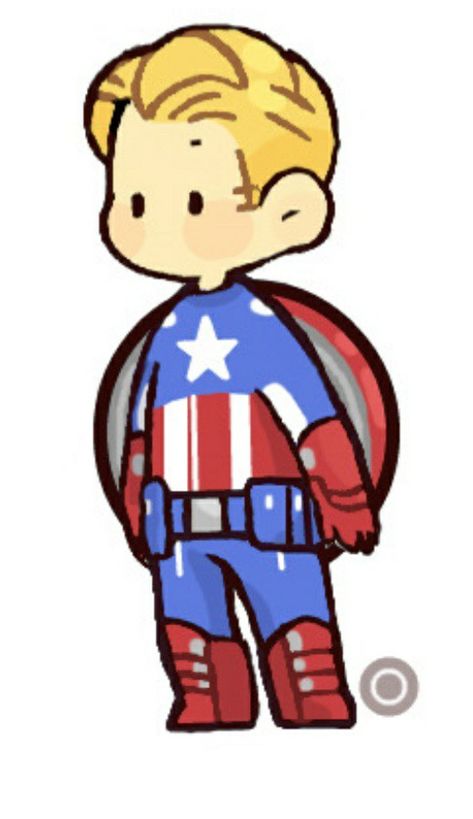 Cartoon Superheroes Drawing Easy, Captain America Easy Drawing, Easy Iron Man Drawing, Captain America Doodle, Captain America Fanart, Captain America Cartoon, Wolverine Cartoon, Captain America Sketch, Captain America Drawing