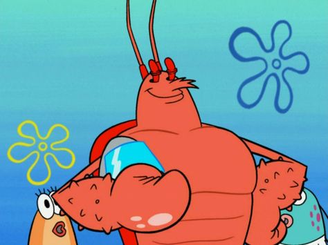 Spongebob Images, Larry The Lobster, The Lobster, Deep Blue Sea, Spongebob Squarepants, Deep Blue, Scooby Doo, Snoopy, Mario Characters