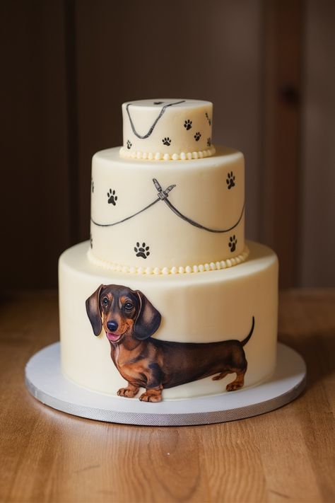 Dachshund Birthday Cake Ideas for Your Pup Dachshund Cake Ideas, Dog Birthday Cake Ideas, Dachshund Cake, Easter Cake Ideas, Dachshund Birthday, Lady Dog, Human Dog, Dog Birthday Cake, Cakes For Kids