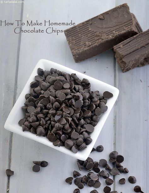 How To Make Homemade Chocolate Chips Make Your Own Chocolate Chips, How To Make Chocolate Chips, How To Melt Chocolate Chips For Dipping, Tempering Chocolate Chips, Monthly Shopping List, Making Chocolate From Cocoa Powder, Easy Chip Dip, Vegan Cookie Dough Recipe, Monthly Shopping