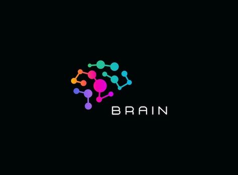 Brain Logo Ideas, Brain Icon Logo, Brain Graphic Design, Skill Logo, Cia Logo, Think Logo, Logo Brain, Brain Logo Design, Mind Logo