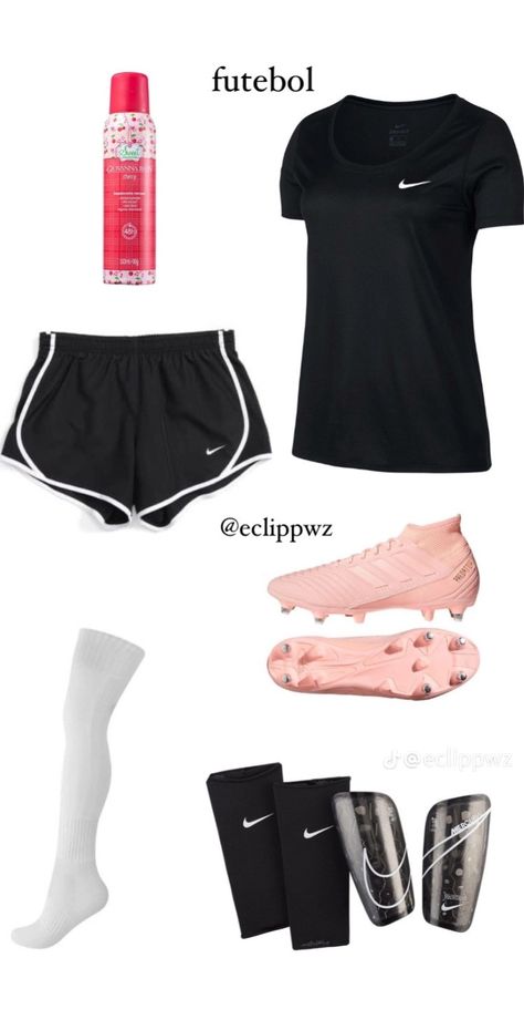 Practice Outfits Soccer, Soccer Outfits For Women Casual, Soccer Inspired Outfits, Soccer Clothes Outfits, Soccer Fits Women, Girl Soccer Outfits, Football Practice Outfit, Soccer Training Outfits, Football Hairstyles Women