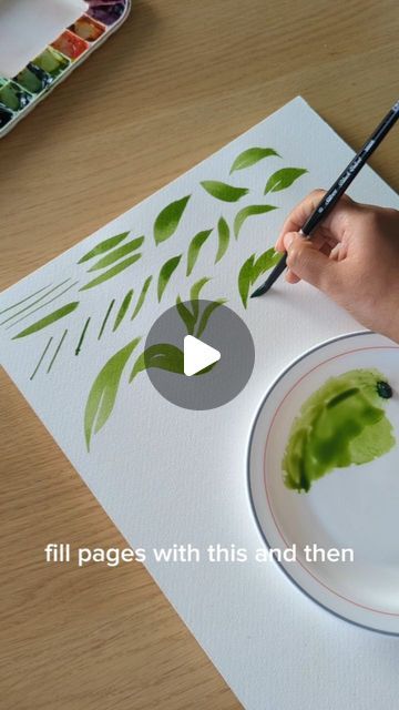 Sushma Hegde on Instagram: "You asked for a beginner watercolor tutorial and here it is. 
I generally go in greater detail in my classes for beginners, but this is a good starting point if you've always found painting intimidating. 🖌️🌱

We've all been at that stage but I promise it gets less scary as you keep repeating the same movements over and over again. So here's your push to give it a go!

If you're worried about what supplies to use, I've got a handy PDF guide with all the art supplies I personally use, as well as some budget-friendly options for beginners.

You can snag it for FREE from the link in my bio or on my Instagram stories highlights under "Art Supplies". 🎨🖌️
.
.
#watercolortutorial 
#watercolorbotanicals #watercolorbeginner #wildflowerwatercolor #paintingtutorial #pai Painting With Watercolors For Beginners, How To Watercolor Beginners, Watercolor Instruction Videos, Watercolor Supplies For Beginners, Watercolor Videos Tutorial, Easy Water Coloring For Beginners, Water Painting For Beginners, Watercolor Art For Beginners Tutorials, Beginner Watercolor Supplies