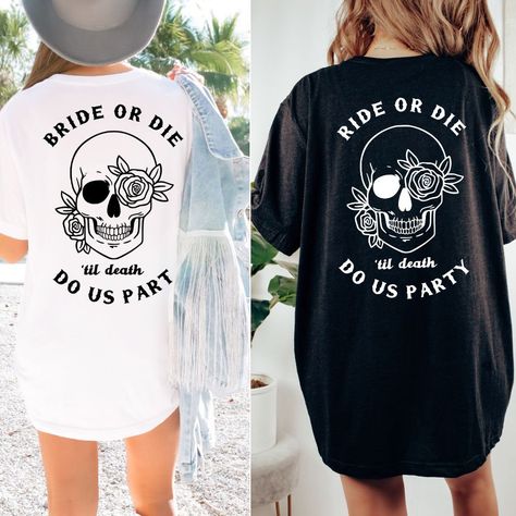 Skull Bachelorette Party Shirt, Goth Bachelorette, Emo Bachelorette Party, Punk Rock Bachelorette, Witchy Bachelorette Party Shirts Rocker Bachelorette Party, Old Money Bachelorette Party, Goth Bachelorette Party Ideas, Skull Bachelorette Party, Goth Bachelorette Party, Emo Bachelorette Party, Emo Bachelorette, Goth Bachelorette, Witchy Bachelorette Party