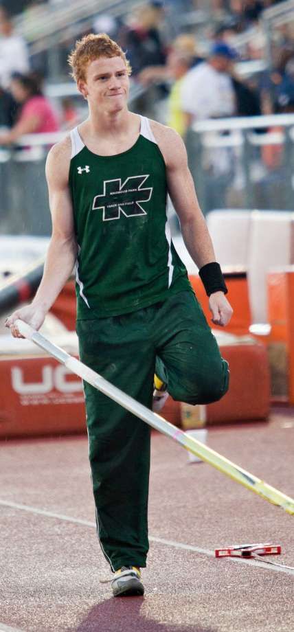 Shawn Barber of Kingwood Park reacts as he prepares for his final jump as he tries to break the record for the boys pole vault during the UIL 4A state track meet at Mike A. Myers Track & Soccer Stadium recently in Austin. Photo: Thao Nguyen / Thao Nguyen Shawn Barber, Shawnacy Campbell Barber, Shawnacy Barber, Pole Vault, @vaultbarber #shawnbarber #shawnacybarber #vaultbarber #polevault Shawn Barber, Barber Pole, Track Meet, Soccer Stadium, Pole Vault, Track Field, Vaulting, Track And Field, The Boys