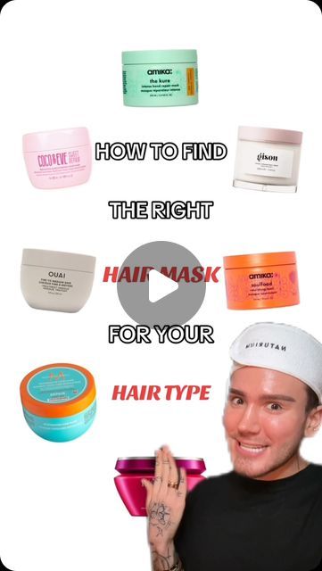 Matt Randon 🧩 on Instagram: "HOW TO FIND THE RIGHT HAIR MASK FOR YOU!😱 (follow for more!💗) 

#hairtutorial #haireducation #hairvideo #hairvideos #haircareroutine #haircaretips #haircareproducts #hairproducts #hairgrowth" Matt Randon, Hair Care Routine, Hair Care Tips, Hair Mask, How To Find, Hair Videos, Hair Growth, Follow For More, Hair Tutorial