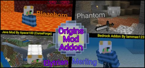 Origins Mod Bedrock Edition Addon v1.3.0 | Minecraft PE Mods & Addons Origins Mod Minecraft, Minecraft Origins Mod List, Minecraft Pe Mods, Discord Me, Breathing Underwater, Strong Arms, Book Works, Minecraft Pe, Dark Places