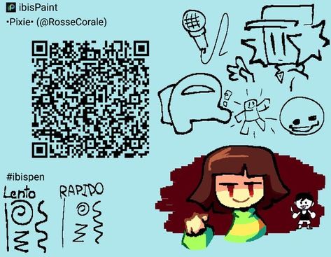 Ibispaint Pixel Brush Code, Ibis Paint X Pixel Brush Qr Code, How To Do Pixel Art In Ibis Paint, Pixel Pen Ibis Paint, Omori Brush Ibispaint, Ibispaint Pixel Brush, Pixel Art Guide, Ibis Paint Brush Code Pixel, Fnf Brush Ibis Paint