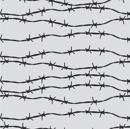 Barbed Wire Pattern, Barbed Wire Wallpaper, Barbed Wire Aesthetic, Barbed Wire Crafts, Diy Barbed Wire, Tattoo Barbed Wire, Barbed Wire Drawing, Wire Aesthetic, Heart Barbed Wire