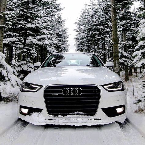 Audi Car, The Snow, Audi, Road, Cars, On Instagram, White, Instagram