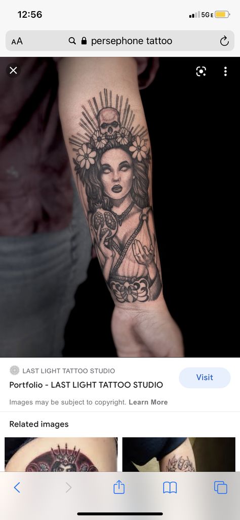 Greek Goddess Tattoo, Greek Mythology Tattoos, Mommy Tattoos, Goddess Tattoo, Mythology Tattoos, Doodle Tattoo, Greek Tattoos, Sleeve Tattoos For Women, Symbolic Tattoos