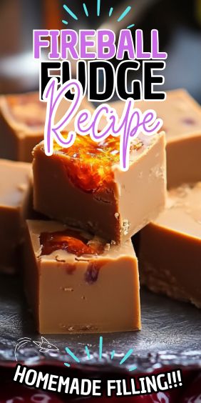 Fireball Fudge Recipe Fireball Fudge Recipe, Fireball Brownies, Fireball Fudge Easy, Fireball Desserts, Boozy Fudge Recipes, Fireball Whiskey Recipes Desserts, Boozy Fudge, Fireball Fudge, Classic Fudge