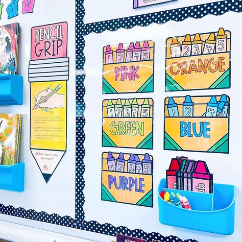 Kindergarten Table Organization, Kindergarten Tables, Table Points, Teaching Organization, Kindergarten Classroom Decor, Happy Friday Friends, Teaching Methods, Reading Resources, Behavior Management