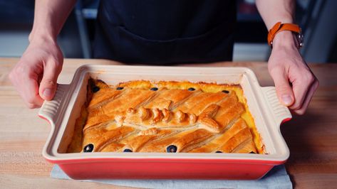 Pumpkin Pot Pie, Pumpkin Pot, Butter Block, Kabocha Squash, Fish Stock, Kiki's Delivery Service, Comfort Dishes, Winter Squash, Fresh Rosemary