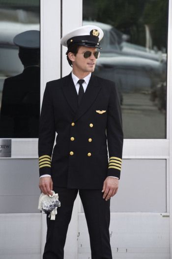 White Collar FINALE White Collar Neal, Matt Bomer White Collar, Pilot Uniform, Neal Caffrey, Alexis Bledel, Mark Ruffalo, Matt Bomer, Mens Fashion Classy, Alexandra Daddario