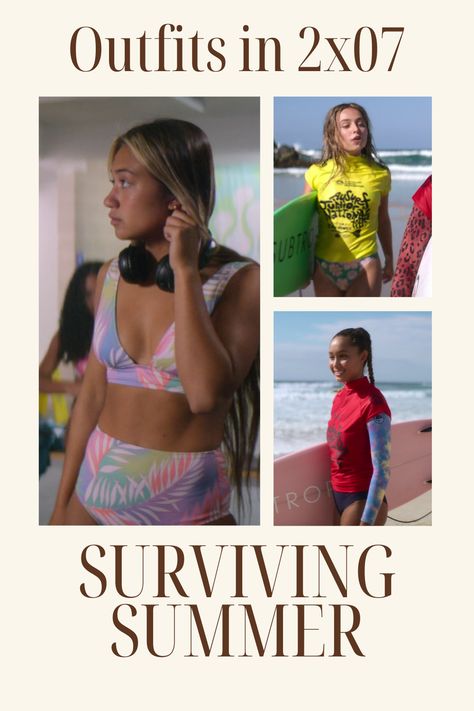 Poppy Surviving Summer Outfits, Poppy Tetanui Outfits, Poppy Tetanui Surviving Summer, Surviving Summer Poppy Outfits, Surviving Summer Outfits, Poppy Tetanui, Poppy Outfit, Buy Outfits, Surf Clothes