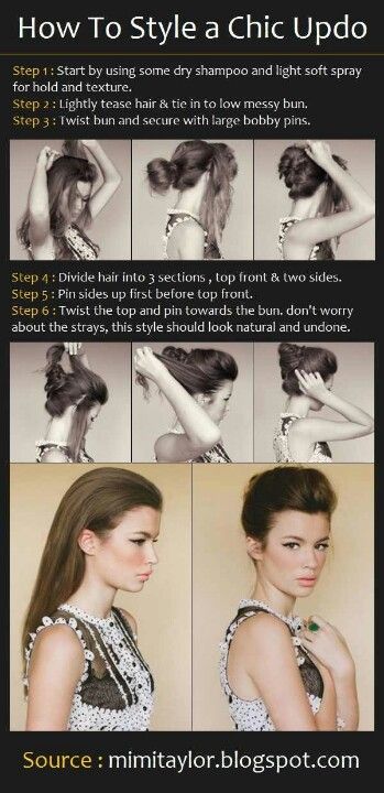 Chic Updo, Teased Hair, Good Hair Day, Beauty Tutorials, Hair Envy, Look At You, Hair Dos, About Hair, Looks Style