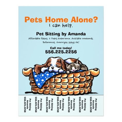 Pet Sitting Flyer, Dog Walking Flyer, Cat Illnesses, Pet Sitting Business, Dog Walking Business, Pet Sitting Services, Dog Insurance, Pet Businesses, Kitten Care