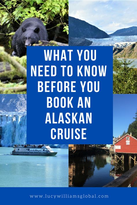 Cruising Alaska is a once-in-a-lifetime adventure that offers breathtaking views of glaciers, wildlife sightings, and charming port towns. Make sure to book a cabin with a balcony to fully enjoy the stunning scenery from the comfort of your room. Don't forget to pack layers for the changing weather and be prepared for exciting excursions in each port.   Cruise Ship Travel | Cruise Ship Tips | Cruise Vacation | Cruise Ships | Cruise Ports | USA | Alaska | Cruise Port Tips | Alaska Cruise Best Alaskan Cruise Excursions, Cruise Ship Tips, Alaska Cruise Ports, Ship Travel, Cruise Ports, Alaska Adventures, Visit Alaska, Lucy Williams, Stunning Scenery