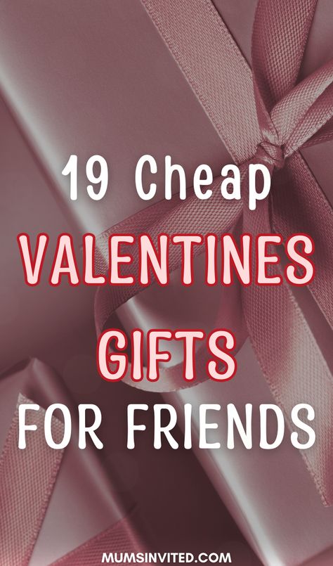 Get inspired by these easy, last minute Valentines gifts for friends or your bff. They are simple but creative galentines gifts to add to a homemade DIY galentine basket that your friends will love. You will find loads of small Galentine's day ideas for her here. Discover cute things to get your bestie for a girlfriend Vday celebration. Happy Galentines Day 2024. Valentines day ideas for friends. Valentines presents for friends. Cute valentine gifts. Small valentines day gifts Cute Things To Get Your Girlfriend Gift Valentines Day, Galentines Gifts Idea Homemade, Valentines Day Gift Ideas For Bestie, Cute Simple Gifts For Girlfriend, Valentines For Friends Diy, Small Valentines Gifts For Friends, Valentine's Day Gift Ideas For Friends, Galentines Gifts Idea Cheap, Valentine Day Ideas For Girlfriend